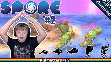 SPORE! Creature Creation Takes to LAND and makes a KILLING | Spore 2 [KM+Gaming S01E42]