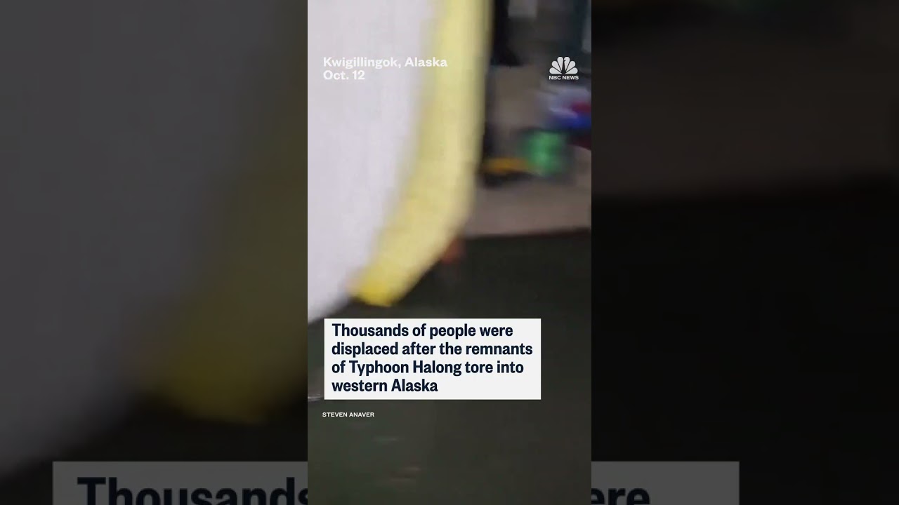 Man trapped as house floats away during Alaska storms