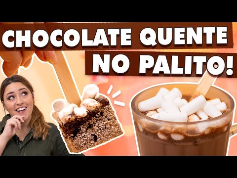 Chocolate Quente NO PALITO - Especial de Inverno | Tábata Romero