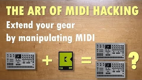The Art of MIDI Hacking: Extend your gear (converting Analog Four to a "Paraphonic A8")