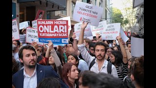 Gezi Davası'nda Alınan Kararlar, Taksim Dayanışması Önderliğinde Protesto Edildi.