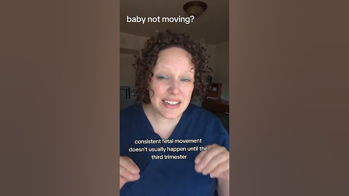 What to do if you're not feeling baby move....