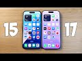 IPHONE 15 VS IPHONE 17 - В ЧЕМ РАЗНИЦА? ПОЛНОЕ СРАВНЕНИЕ!