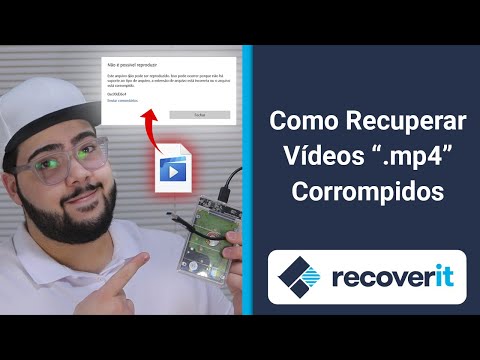 Vídeo: Como posso reproduzir arquivos MP4 corrompidos?