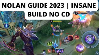 Nolan New Hero Guide 2023 | Builds, Emblem, Gameplay
