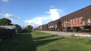 Csx O721-11 with CW40-8s and a Shave and a hair cut
