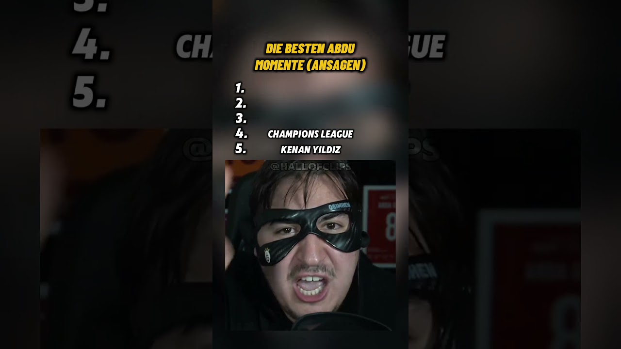 Top 5 Abdu Momente (Ansagen) 