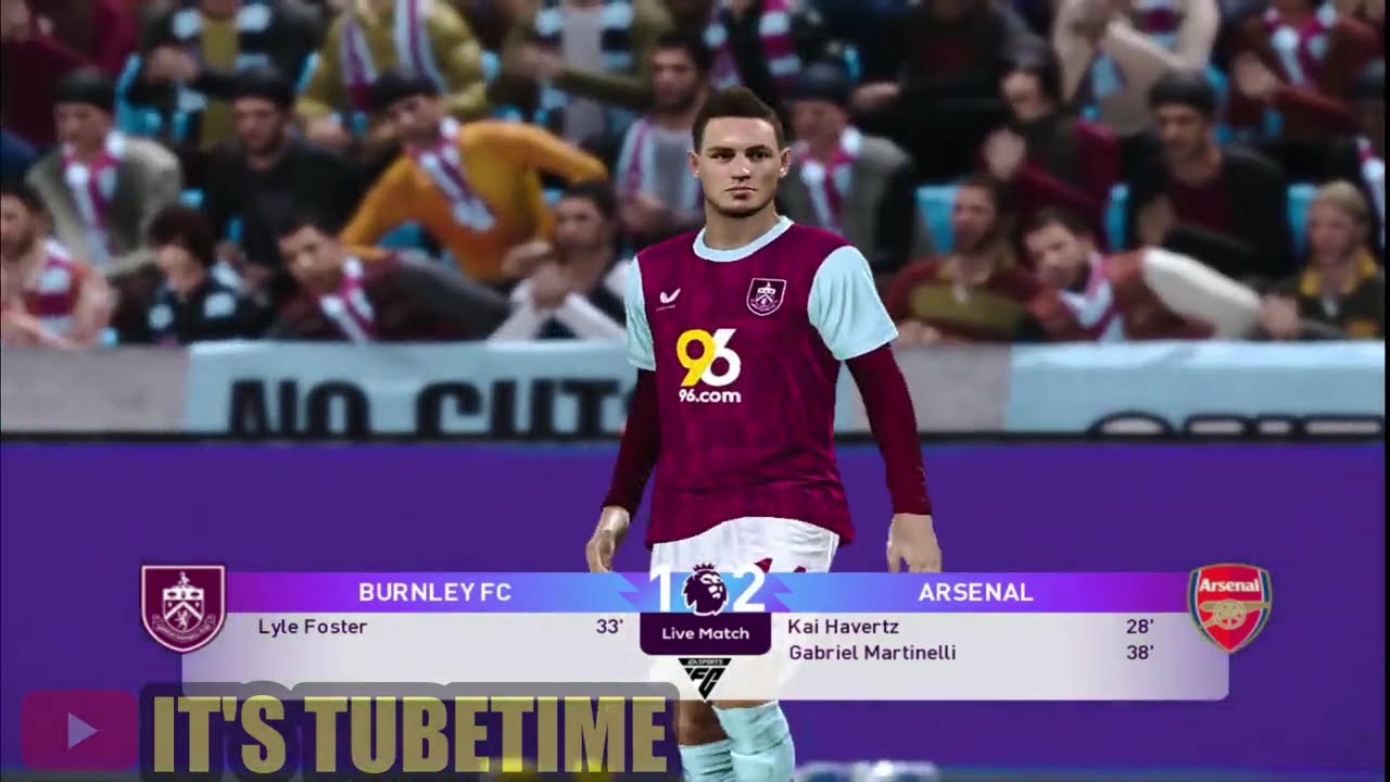 “eFootball PES 2021 Gameplay | Burnley vs Arsenal |  Simulation Match Highlights”