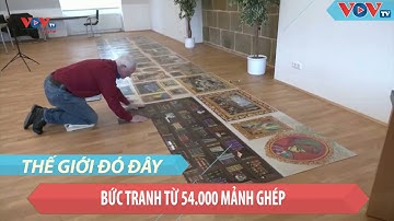 Đức: Hoàn thành bức tranh từ 54.000 mảnh ghép