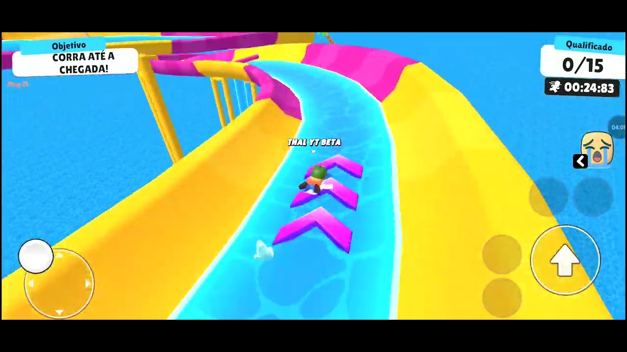 Cobrando, o passe da versão beta do stumble guys 😎