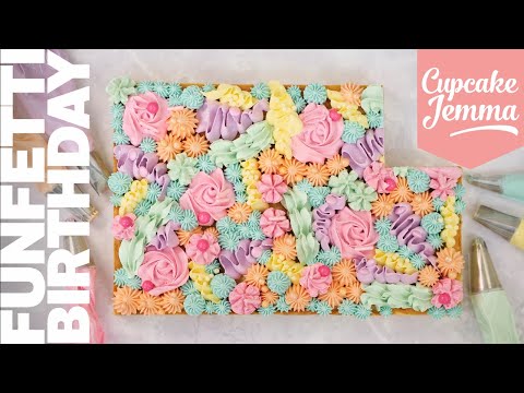 Funfetti Cake Batter Pink Zebra
