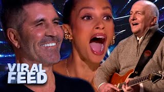 Jaw Dropping Rockstar Audition Leaves The Judges Elated Simon Doesnt Stop Smiling Viral Feed