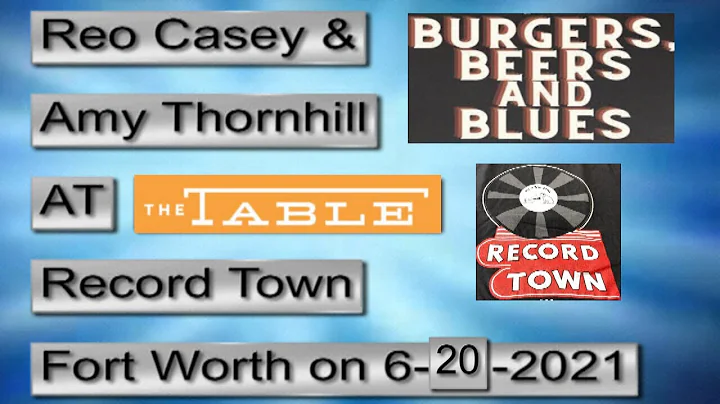 Reo Casey And Amy Thornhill At Record Town