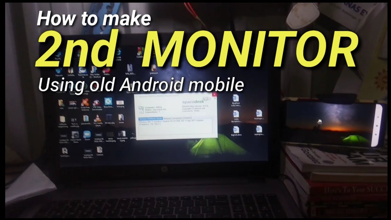 dual monitor! 🔥Use old Android mobile as a 2nd Monitor (Multi Monitor ...