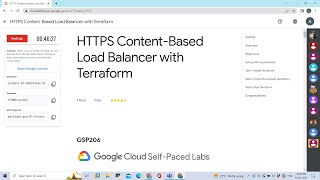 HTTPS Content-Based Load Balancer with Terraform #gcp #arcade #googlecloudplatform #qwiklabs