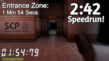SCP: SL Speedrun (2 Minute 42 Seconds)