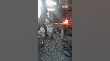 Inside the factory Forging Impact in 4K Slow Motion – Real Power Unleashed! #process #forging