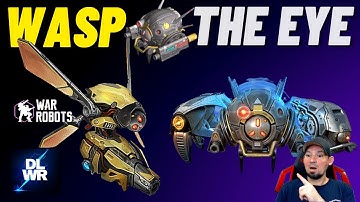 War Robots (REM): New Drone Wasp & New Drone The Eye, War Robots Remastered Gameplay, WR