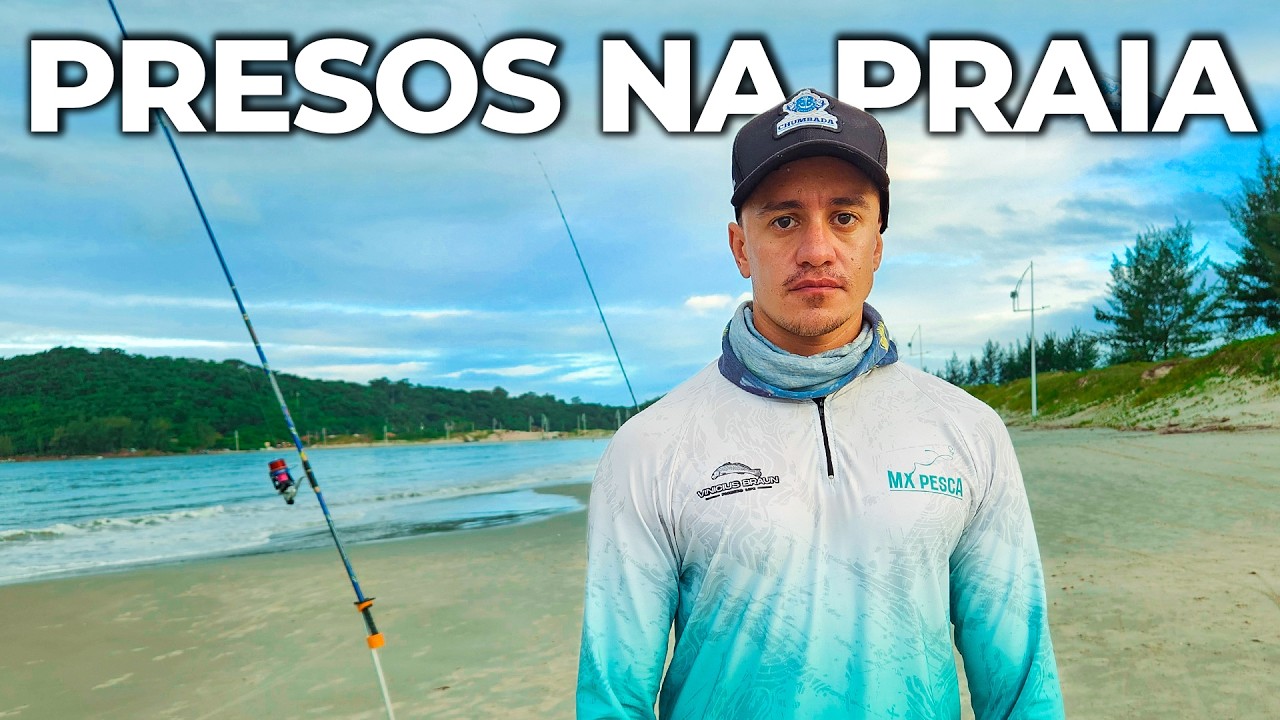 PRESOS NA PESCARIA: Um ACIDENTE na rodovia nos IMPEDIU de deixar a PRAIA