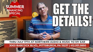 Summer Financing Special For Your Favorite Audio & Home Theater Gear