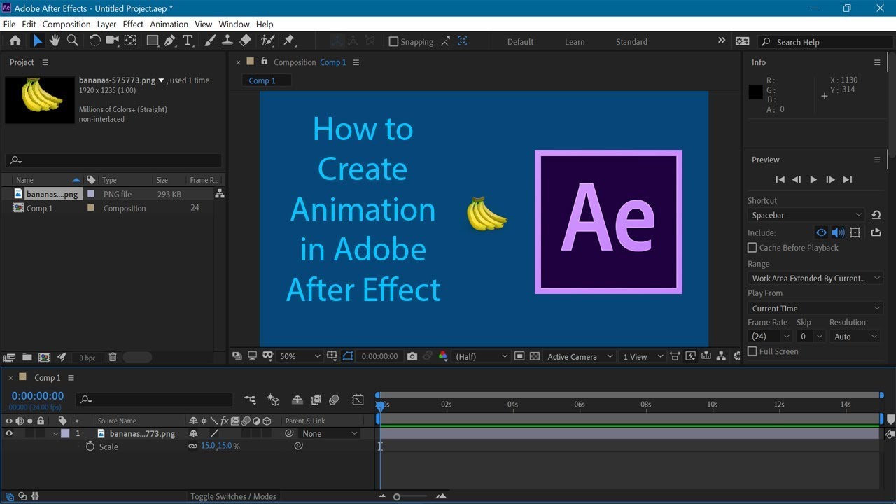 Adobe After Effect Tutorial in Nepali - Animation in Adobe After Effect ...