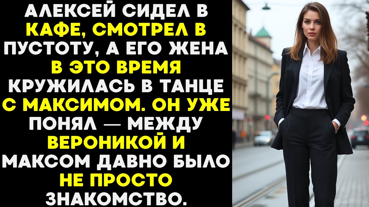 Алексей сидел в кафе, а жена танцевала с Максимом. Он понял — между ними давно больше, чем дружба.
