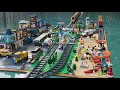 2021 Awesome LEGO Train Set. Houses, Gardens and Pools