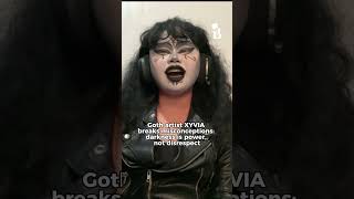 Goth artist XYVIA breaks misconceptions: darkness is power, not disrespect