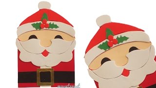 TARJETA DE NAVIDAD - Papá Noel o Santa Claus