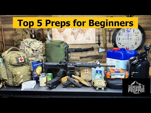 Prepping 101 : Top 5 Preps for Beginners!