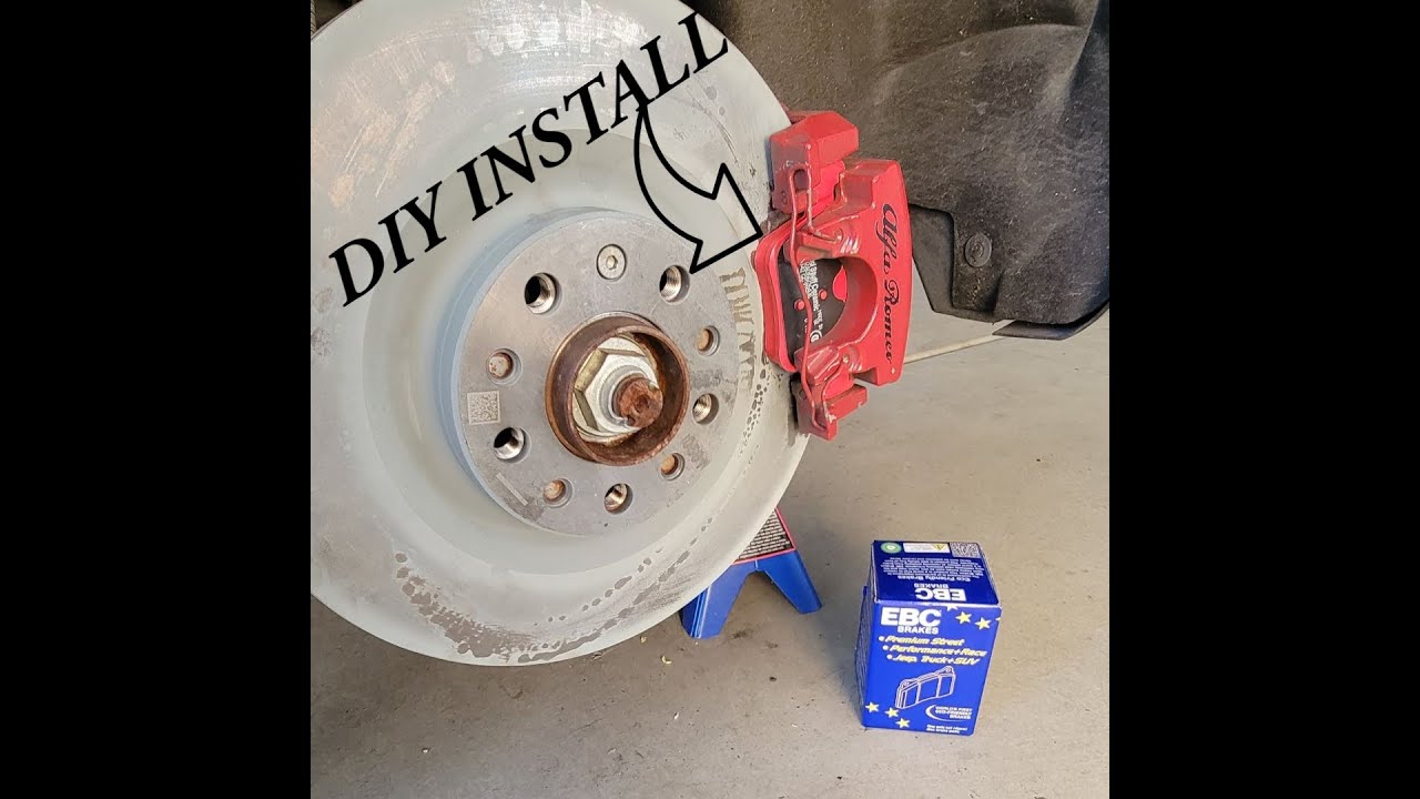 DIY Alfa Romeo Brake and Rotor Service YouTube