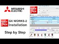 Gx works 2 installation ii  mitsubishi plc programming software ii plc program ii advantek bd  ii