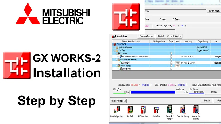 GX Works 2 Installation II  Mitsubishi PLC Programming Software II PLC Program II AdvanTEK BD  II
