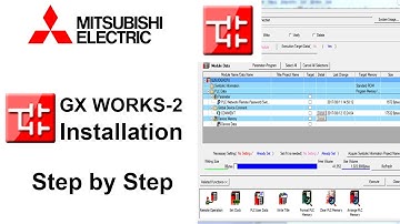 GX Works 2 Installation II  Mitsubishi PLC Programming Software II PLC Program II AdvanTEK BD  II