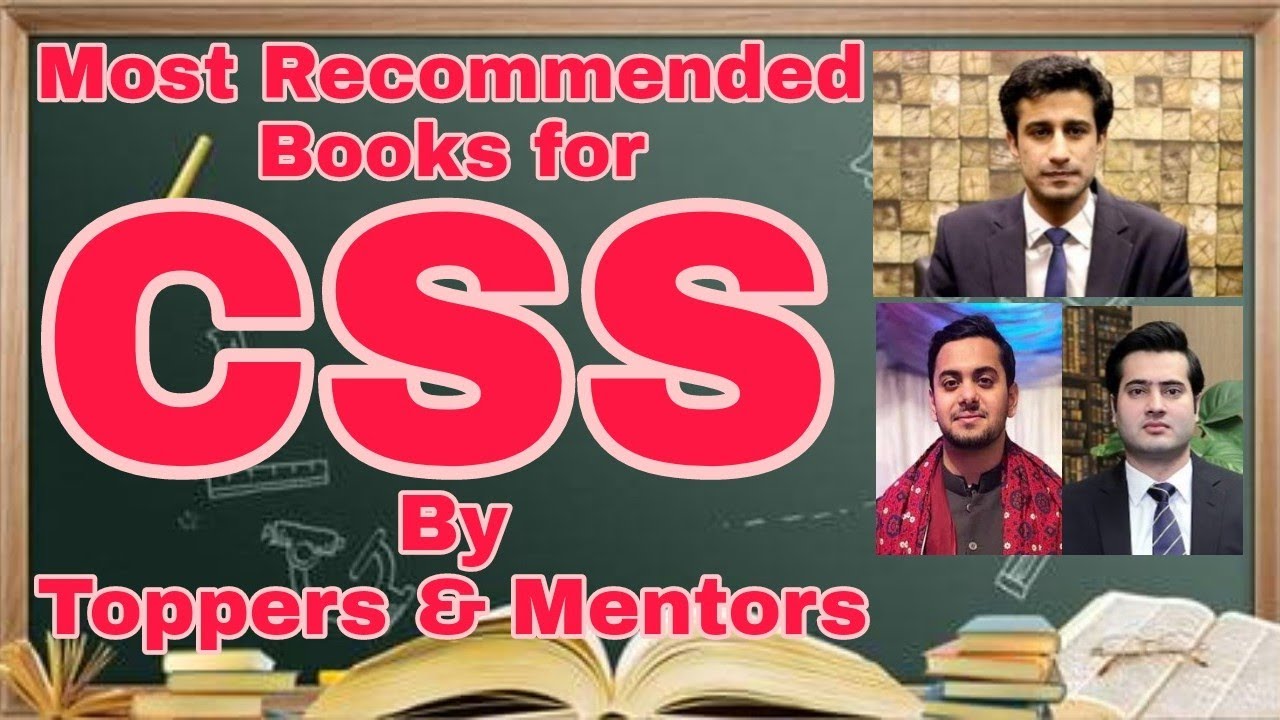 Most Recommended Books For CSS Preparation By Toppers Mentors YouTube Most Recommended Books For CSS Preparation By Toppers Mentors YouTube