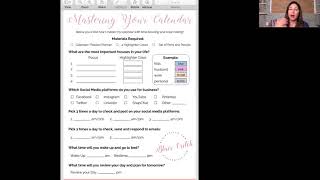 Calendar Planning 411 with Blair Critch