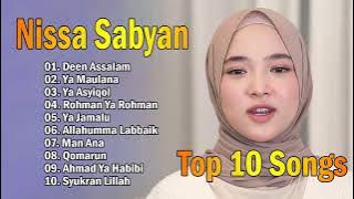 Nissa Sabyan [ Full Album 2023 ] 💙 LAGU SHOLAWAT NABI MERDU TERBARU 2023 Penyejuk Hati