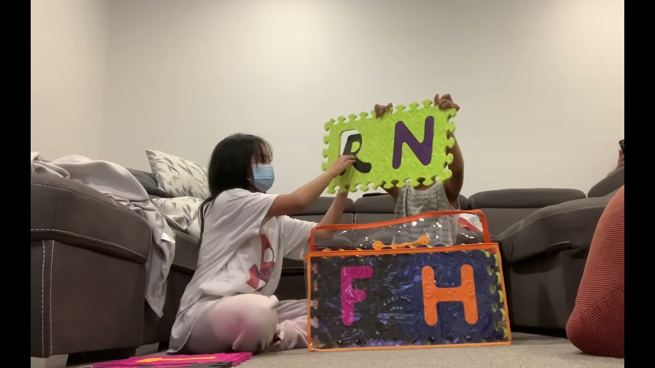 My beautifloor alphabet puzzle