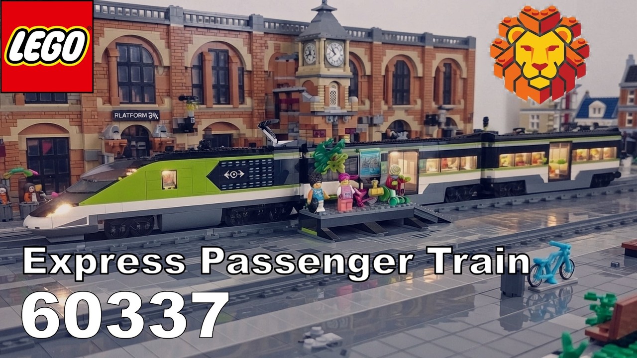 LEGO City | 60337 | Express Passenger Train | Cinematic Review