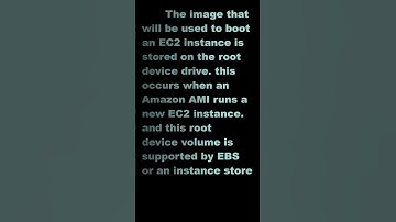 #shorts Explain Amazon EC2 root device volume. | Learnomate technologies