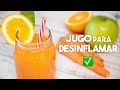 JUGO para DESINFLAMAR el COLON 🥕🍏 ¡Bebidas Desintoxicantes!