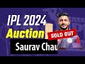 IPL AUCTION 2024: Saurav Chauhan SOLD TO ROYAL CHALLENGERS BANGALORE Mp3 Song