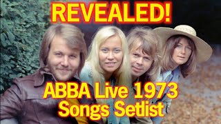Abba's 1St Tour 1973 – Setlist Revealed! | History & News