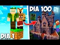 Minecraft "ONE BLOCK" con Mods de MIEDO | Willy y Fargan DIA 1