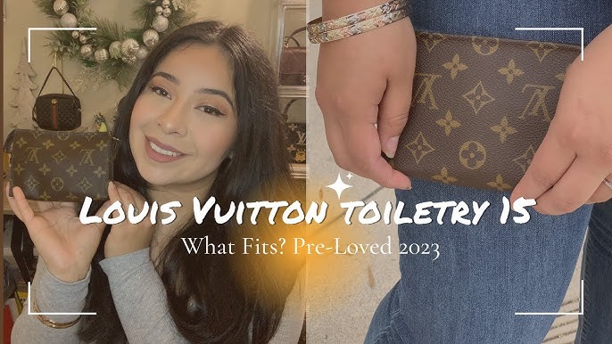 ❌❌SOLD❌❌ Louis Vuitton Toiletry Pouch 15