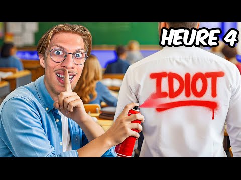 24H pour se faire RENVOYER de mon Lycée ! (Ft.Clinko)