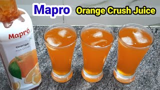 Orange Crush Juice Recipe Mapro Orange Fruit Crush Mapro Orange Crush Orange Juice Orangejuicerecipe