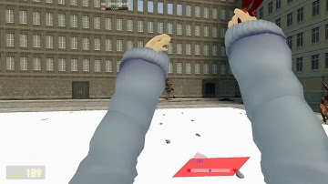 (old version) Glitchtale Frisk Gmod weapon mod review part 2 of 2