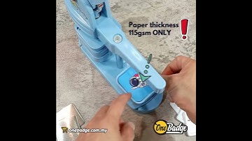 How To Make a Square Pin-Back Button Badge 50mm x 50mm- Onebadge