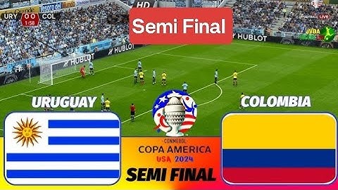 URUGUAY 0-1 COLOMBIA | HIGHLIGHTS | COPA AMERICA USA 2024